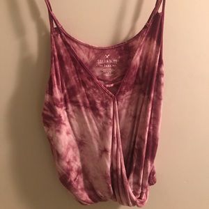 American Eagle soft and sexy tie dye tank